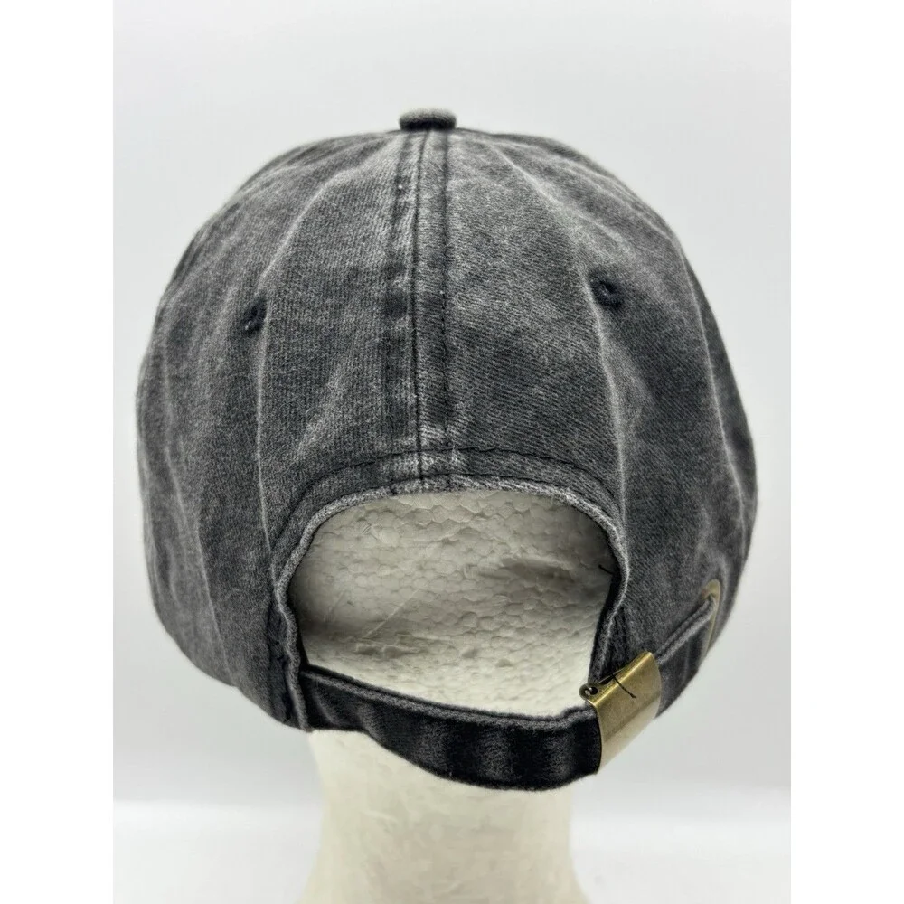 I Dont Know How To Act My Age Hat Mens Adjustable Washed Charcoal